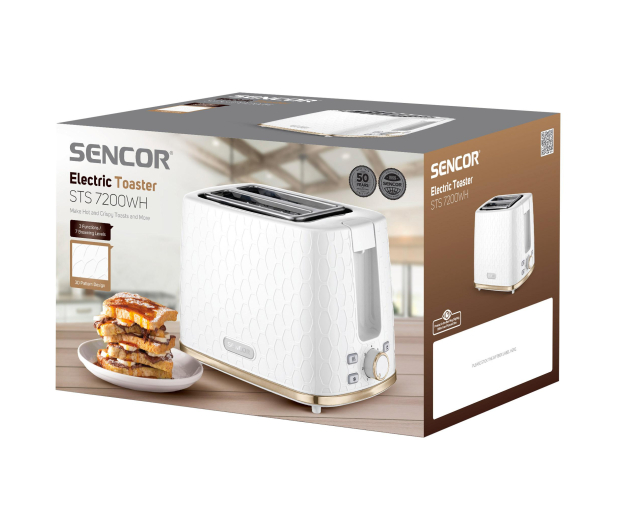 Sencor Toster STS 7200WH biały - 1267567 - zdjęcie 9